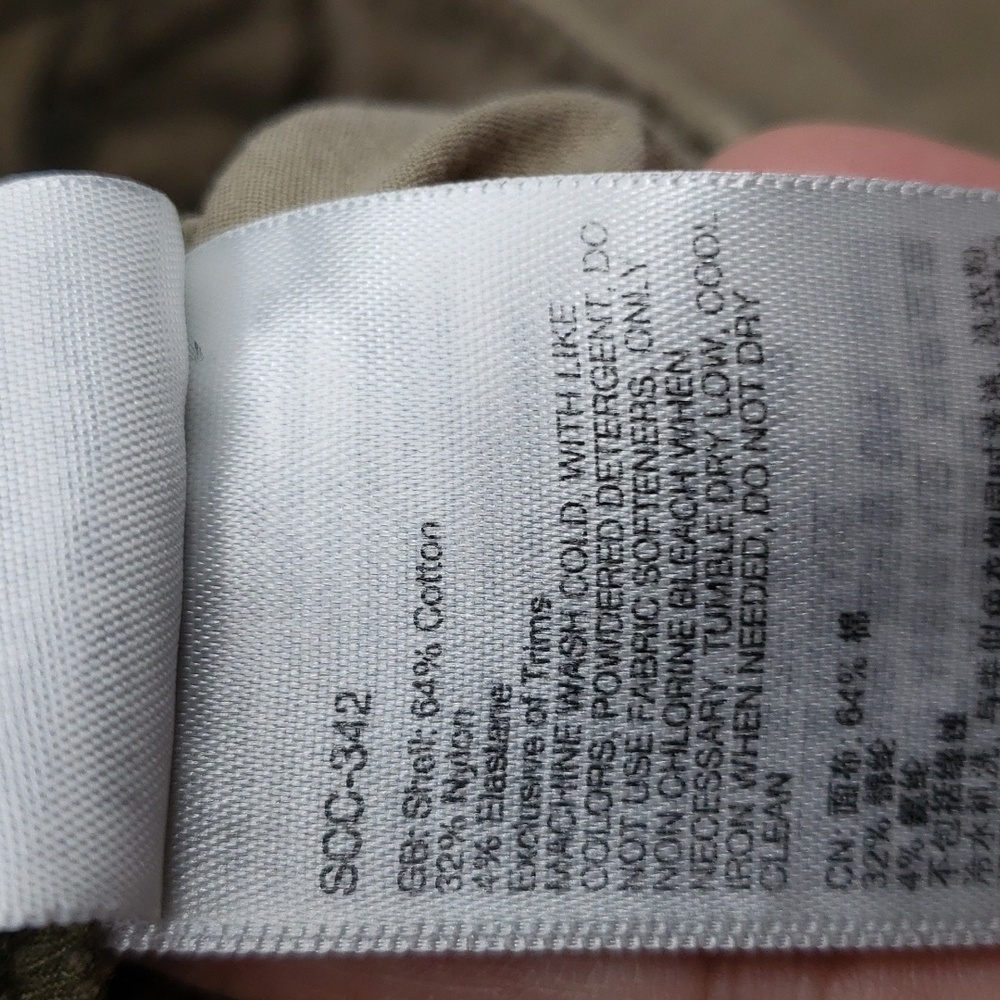 Marmot Ginny Cotton Convertible Lightweight Straigt Leg Pants Size 6 Outdoor - Picture 10 of 16